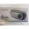 Mikado Md-W7 1200Mah 5W Siyah Bluetooth-Aux-Derece-Usb-Fm Double Alarmlı Saat Speaker Speaker