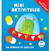 Mini Aktiviteler - İlk Renkler ve Şekiller (Mavi Kitap)