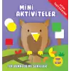 Mini Aktiviteler - İlk Renkler ve Şekiller (Mor Kitap)