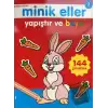 Minik Eller Yapıştır Ve Boya - Kırmızı Kitap