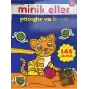 Minik Eller Yapıştır Ve Boya - Lacivert Kitap