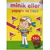 Minik Eller Yapıştır Ve Boya - Sarı Kitap