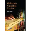 Müfessirin Nitelikleri Üzerine