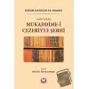 Muhtasar Mukaddime-i Cezeriyye Şerhi (Ciltli)