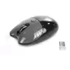 Ndneed Sevimli Kedi Kablosuz Siyah Bluetooth Mouse