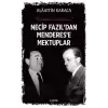 Necip Fazıldan Menderese Mektuplar