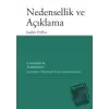 Nedensellik ve Açıklama - Causation And Explanation