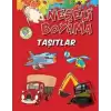 Neşeli Boyama - Taşıtlar (Suluboya Hediyeli)