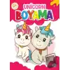 Neşeli Unicorn Boyama