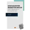 Nonparametrik Regresyon Analizi - Farklı Yaklaşımlar ve R Hesaplamaları