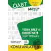 Öabt - Türk Dili Ve Edebiyatı Öğretmenliği - Konu Anlatımı