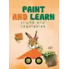 Paint and Learn - Fruits and Vegetables