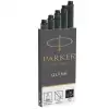 Parker Dolma Kalem Kartuşu Quink Siyah 5 Li 1950382 - 20li Paket