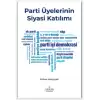 Parti Üyelerinin Siyasal Katılımı