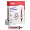 Penmark Fosforlu Kalem Metalik Simli Bronz Hs-505 14 - 10lu Paket