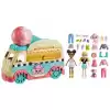 Polly Pocket Minik Lezzetler Dondurma Arabası: Polly Ve Shani Hhx77