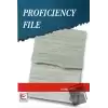 Proficiency File