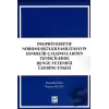 Propriyoseptif Nöromusküler Fasilitasyon Esneklik Çalışmalarının Tenisçilerde Denge Yeteneği Üzerine Etkisi