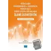 Psikolojik Danışmanlık ve Rehberlik, Psikoloji ve Diğer Sosyal Bilimlerde İleri İstatistik