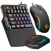 Rampage Km-R92 Cheat-X Usb Mini Klavye+Mouse+Switch Combo Gaming Oyuncu Klavye Mouse Set