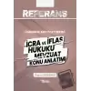 Referans İcra ve İflas Hukuku Mevzuat Konu Anlatımı