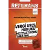 Referans Vergi Usul Hukuku Mevzuat Konu Anlatımı