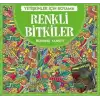 Renkli Bitkiler - Yetişkinler İçin Boyama