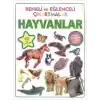 Renkli ve Eğlenceli Çıkartmalar - Hayvanlar (Animals)