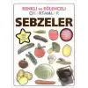 Renkli ve Eğlenceli Çıkartmalar - Sebzeler (Vegetables)