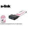 S-Link Sl-3Ex1 Pcmci Express Pcmci Ex. To Usb3.0 Kart