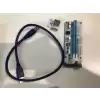 S-Link Sl- Ex10 Pcı-E 1X To 16X Sata 6Pin Bitcoin Riser Ekran Kartı Yükseltici