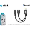 S-Link Sl-Ta40M Lightning Gri Metal 2İn1 Bluetooth Şarj+Kulaklık Çevirici