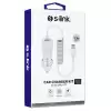 S-Link Swapp Sw-C735 Type-C Kablolu 5V 3.1A Kablolu Araç Şarj