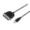 S-Link Swapp Sw-U614 Siyah Usb To Parallel (Cn36M) Kablo