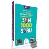 Sayısal Öğrencileri İçin AYT Öncesi Çözülmesi Gereken Son 1000 Soru