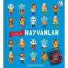 Seç - Karıştır: Hayvanlar (15 Eğlenceli Parça, 120 Farklı Seçenek) (Ciltli)