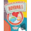 Şekiller ve Renkler 2 Boyama Kitabı