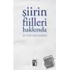 Şiirin Fiileri Hakkında