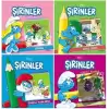 Şirinler Hikayeli Boyama Seti (4 Kitap Takım)