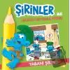 Şirinler İle Hikaye Boyama Kitabı - Yabani Şirin