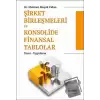 Şirket Birleşmeleri ve Konsolide Finansal Tablolar