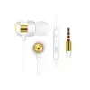 Snopy Sn-J01 Beyaz Gold Mikrofonlu Kulaklık