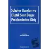 Sobolev Uzayları ve Eliptik Sınır Değer Problemlerine Giriş