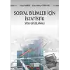 Sosyal Bilimler İçin İstatistik