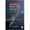 Sosyal Bilimlerde Nicel Veri Analizi-Örneklerle SPSS Uygulamaları ve Yorumlamaları