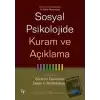 Sosyal Psikolojide Kuram ve Açıklama