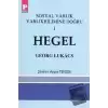 Sosyal Varlık Varlıkbilimine Doğru 1 - Hegel