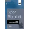 Spor Bilimleri Alanında Uluslararası Araştırmalar VII