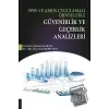 SPSS ve AMOS Uygulamalı Örneklerle Güvenirlik ve Geçerlik Analizleri