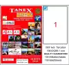 Tanex Laser Etiket 100 Yp 199.6X289.1 Laser-Copy-Inkjet Tw-2001